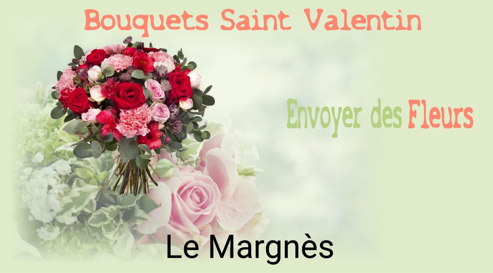 Roses de Saint-Valentin livrées à Le Margnès